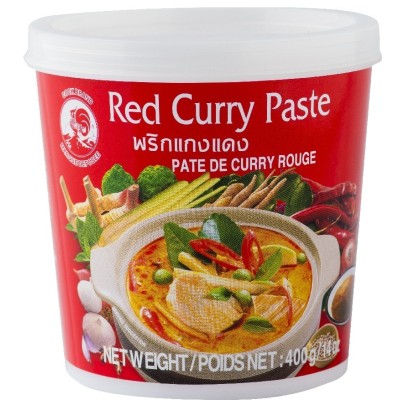 Cock pâte de curry rouge 400gr