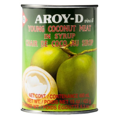 Aroy-D chair de jeune noix de coco au sirop 425gr