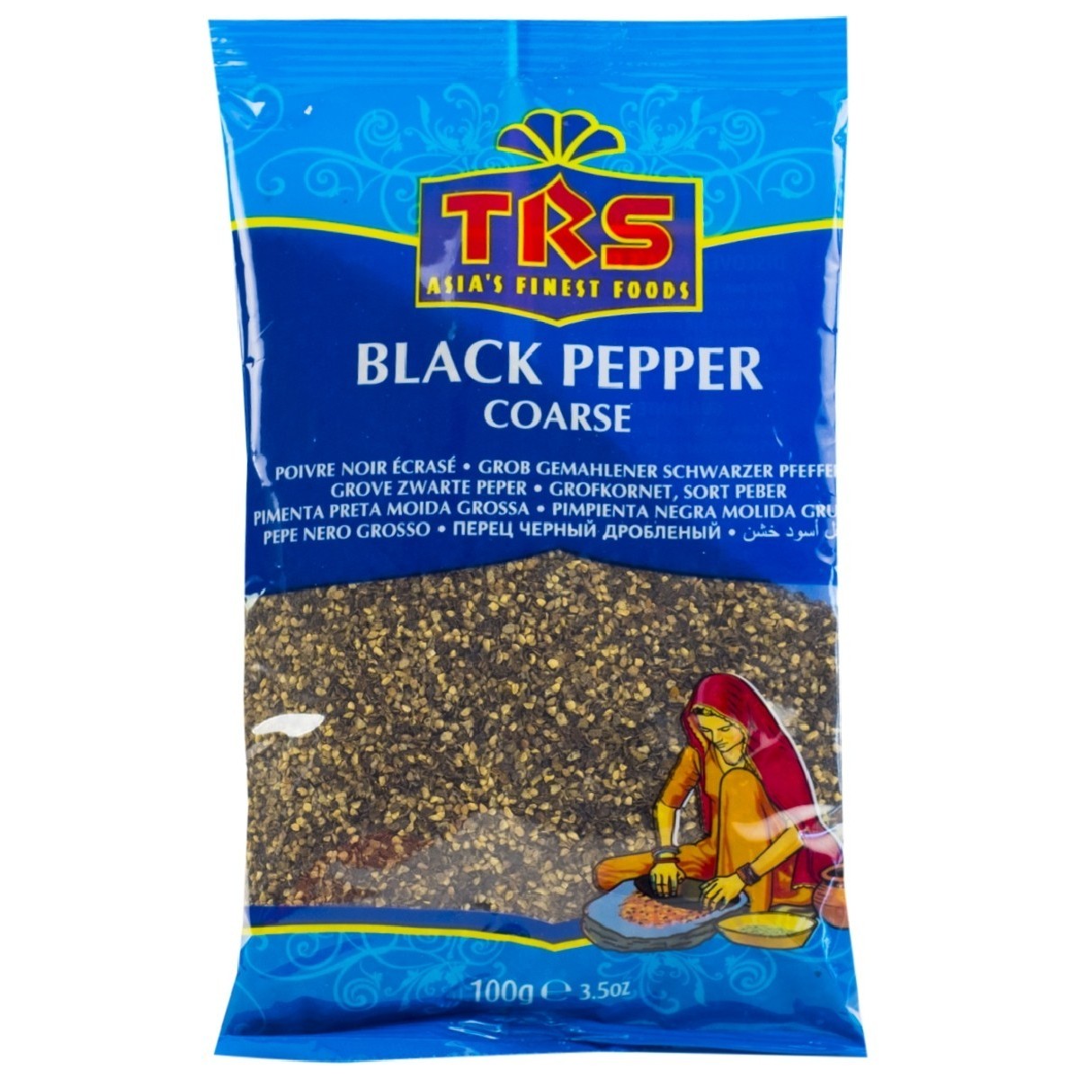 TRS grob gemahlene schwarze Pfefferkörner 100gr