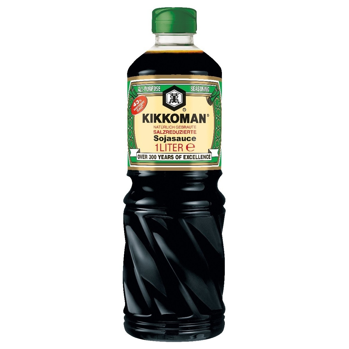 Kikkoman less salt 1L