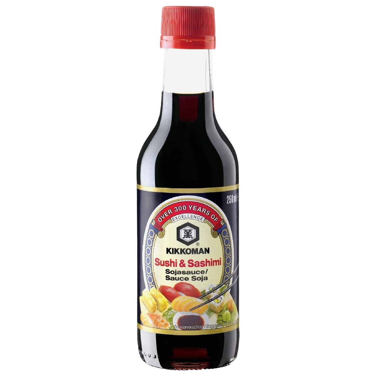 Kikkoman sushi & sashimi soy sauce 250ml