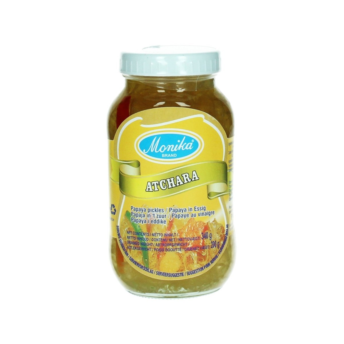 Monika eingelegte Papaya 340gr