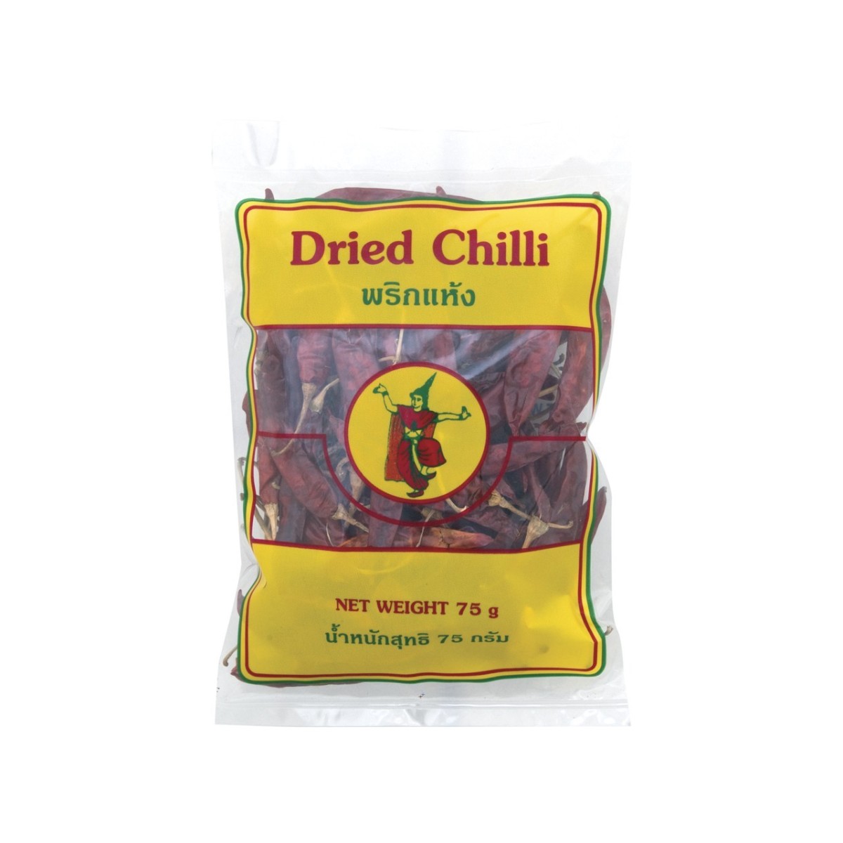 Thai Dancer dried chilies 75gr