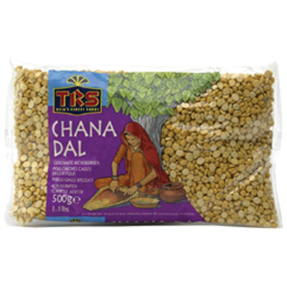 TRS chana dal demi pois chiches 500gr