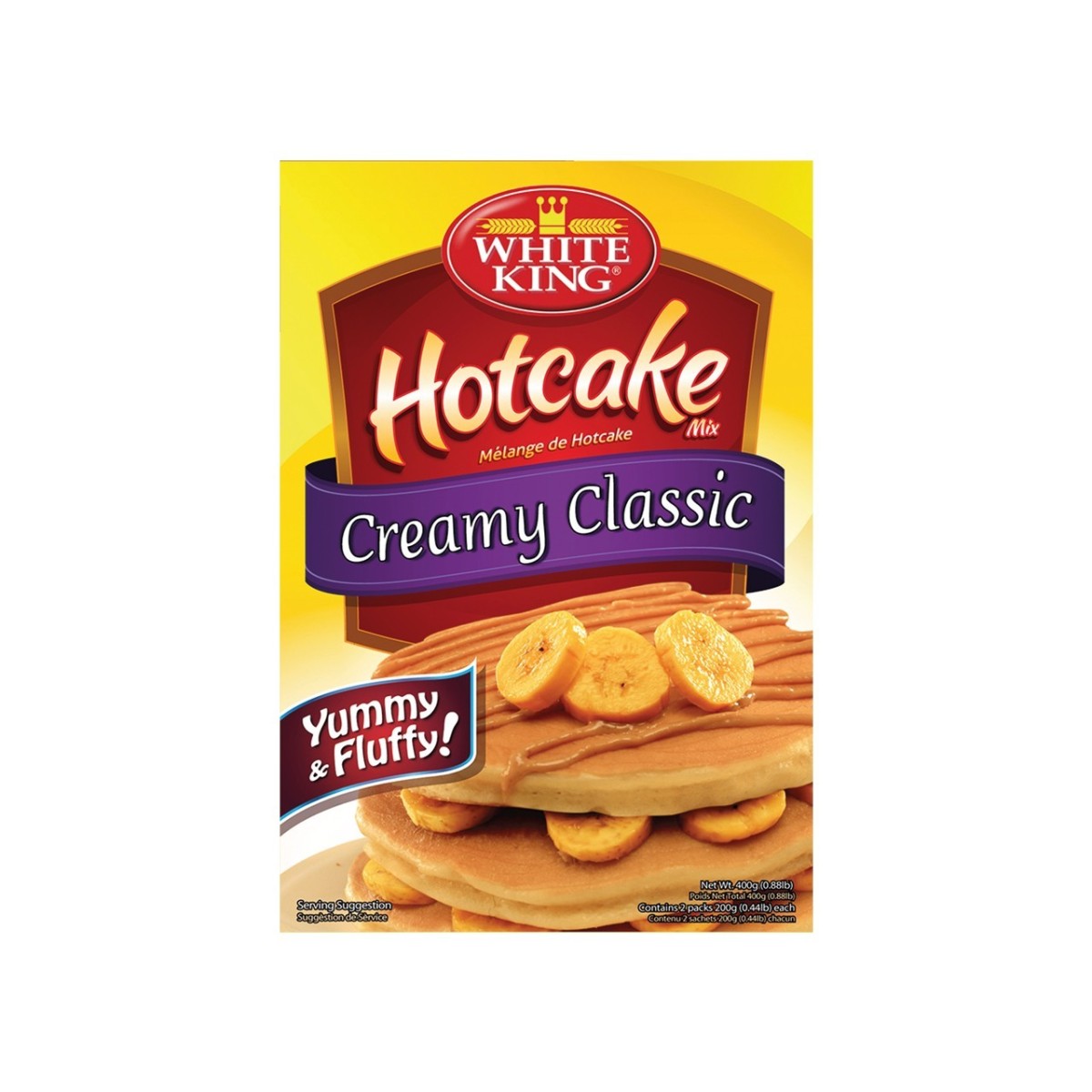White King warme cake en wafelmix 400gr
