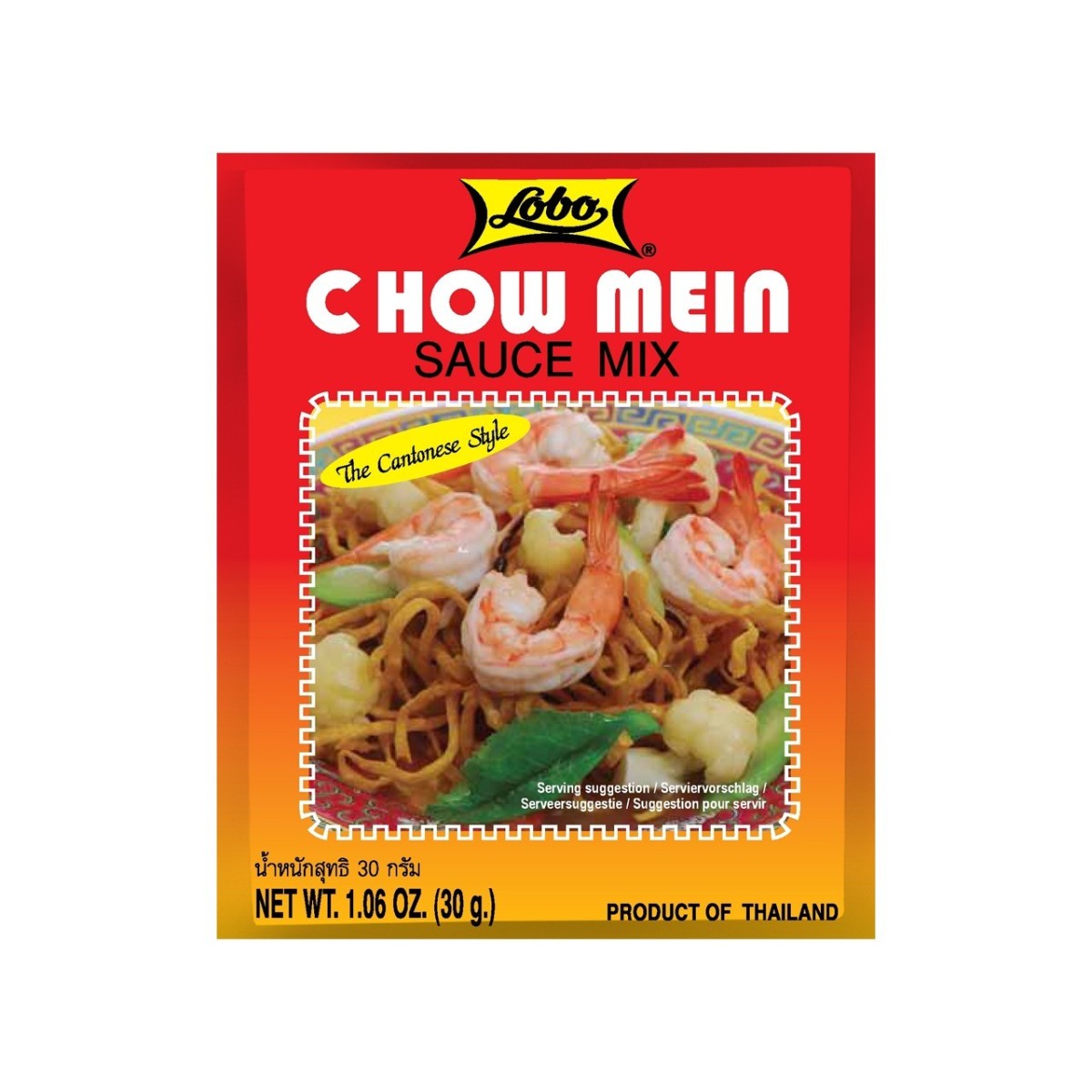 Lobo chow mein wok noodles sauce 30gr