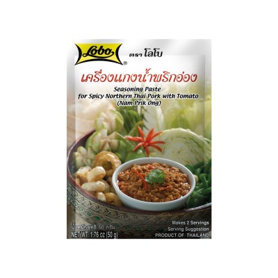 Lobo nam prik ong spicy Northern Thai pork with tomato spice paste 50gr