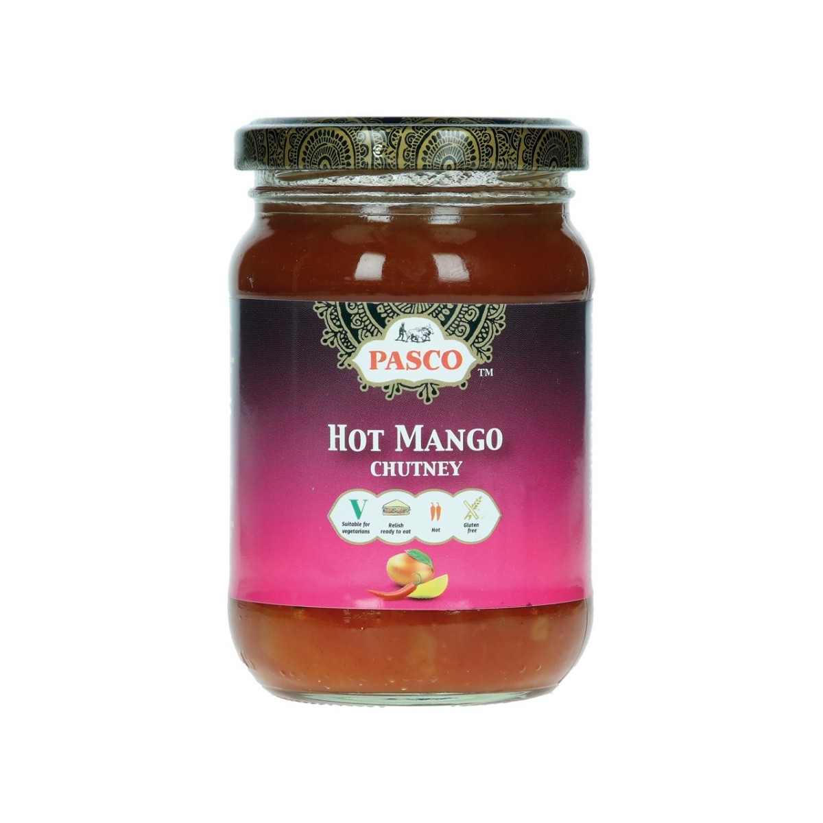 Pasco chutney épicé à la mangue 320gr