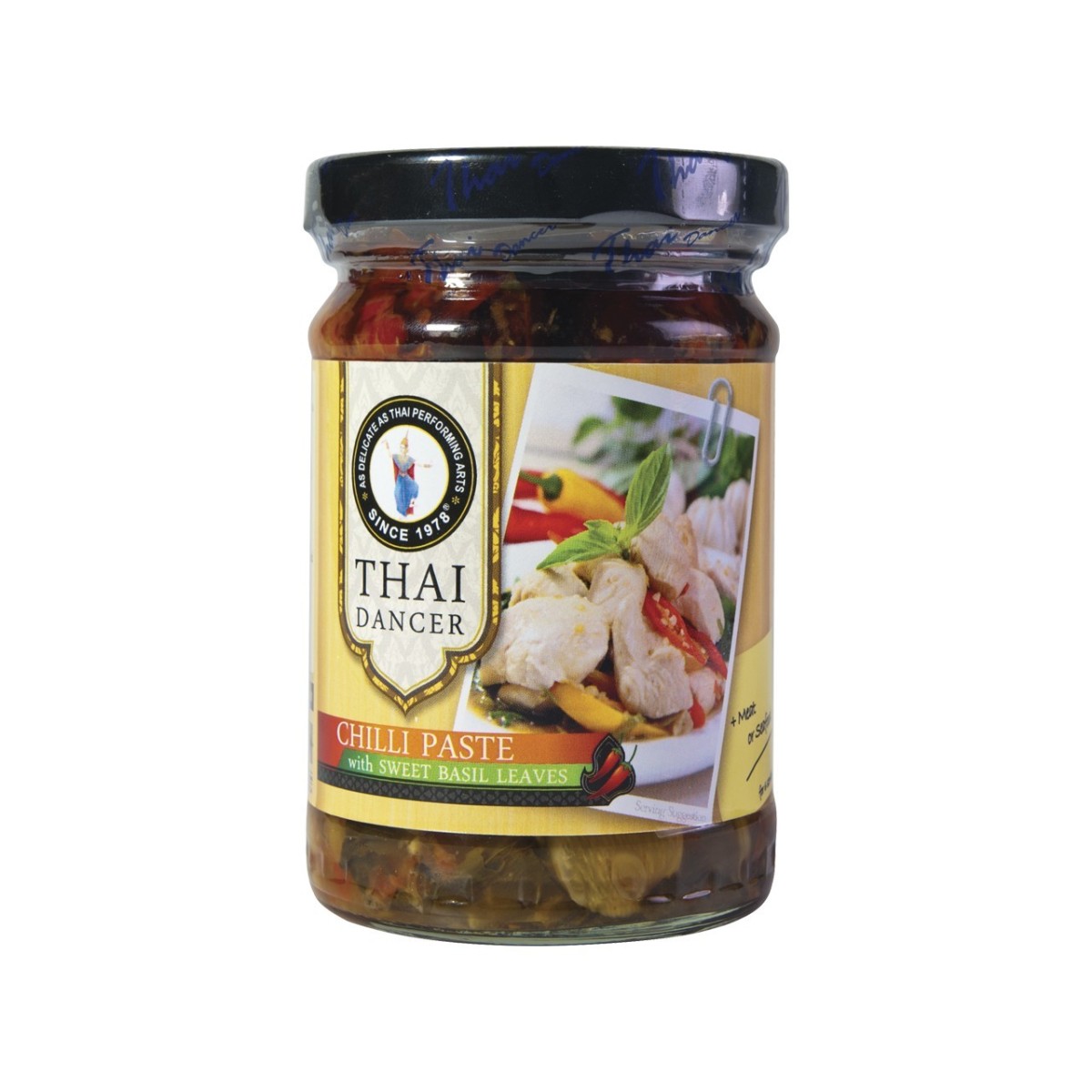 Thai Dancer chili paste with sweet basil 200gr
