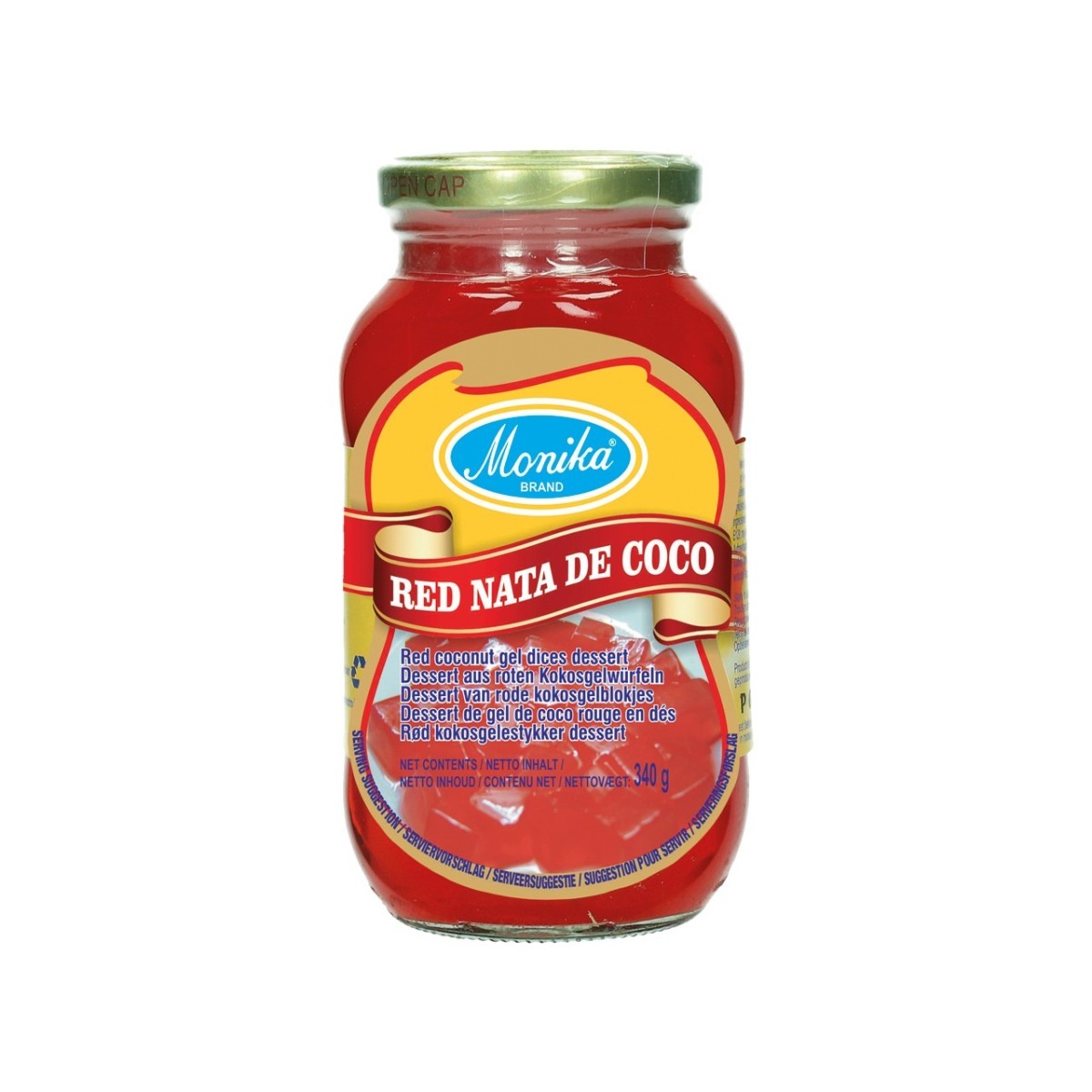 Monika red coconut gel 340gr