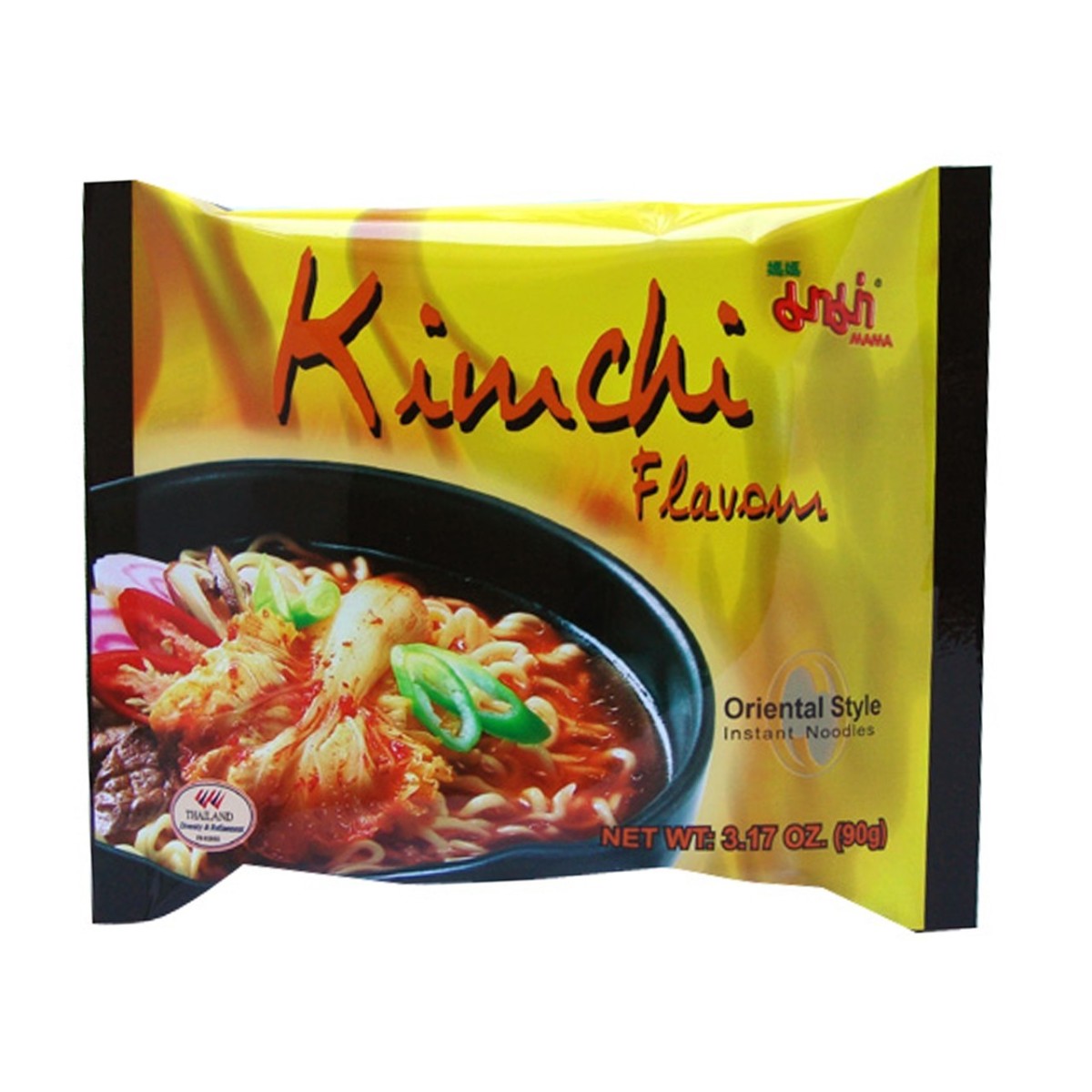 Mama instant noedels jumbo met kimchi 90gr