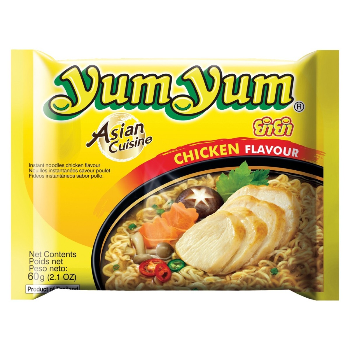 Yum Yum Instantnudeln mit Hähnchen 60gr