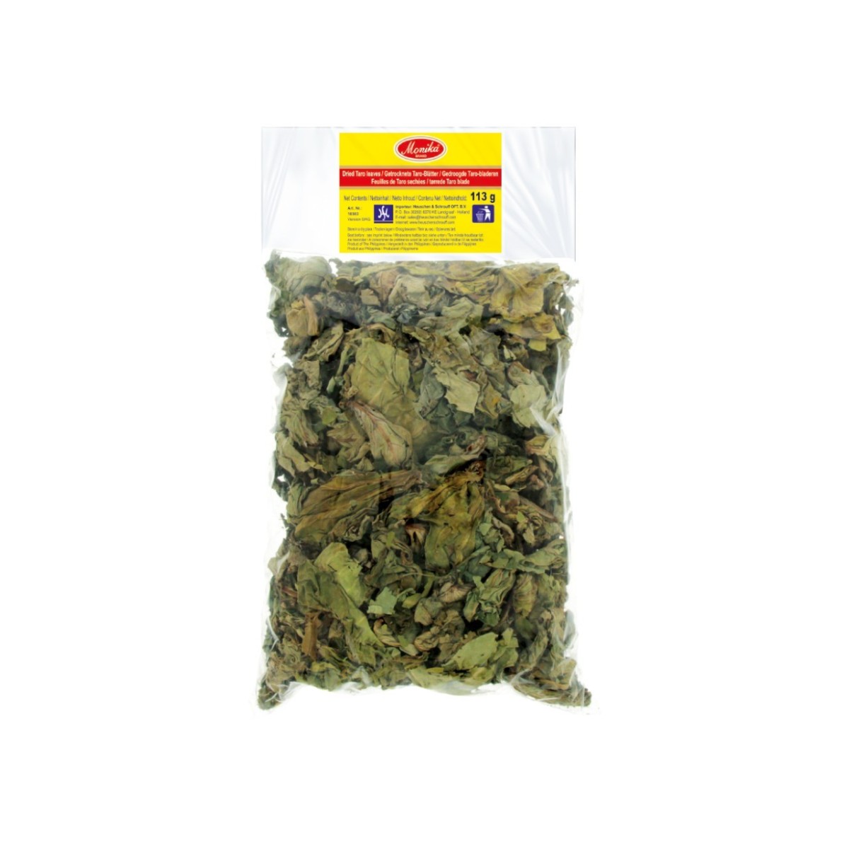Monika dried taro leaves 113gr