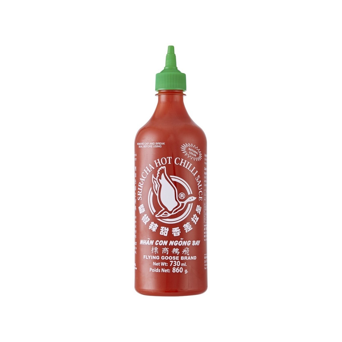 Flying Goose sriracha hot chili sauce 730ml