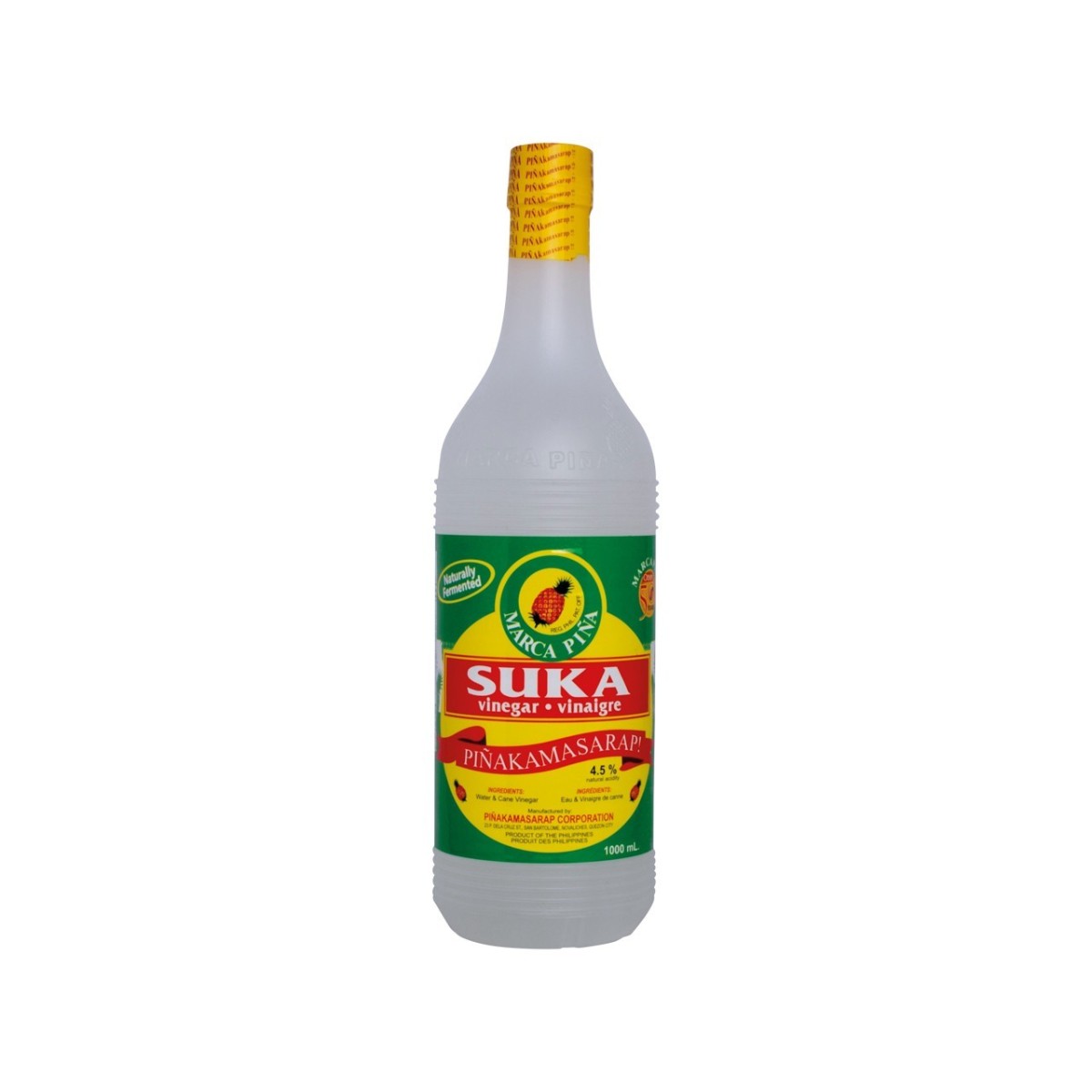 Marca Pina vinaigre de sukang puti 1L
