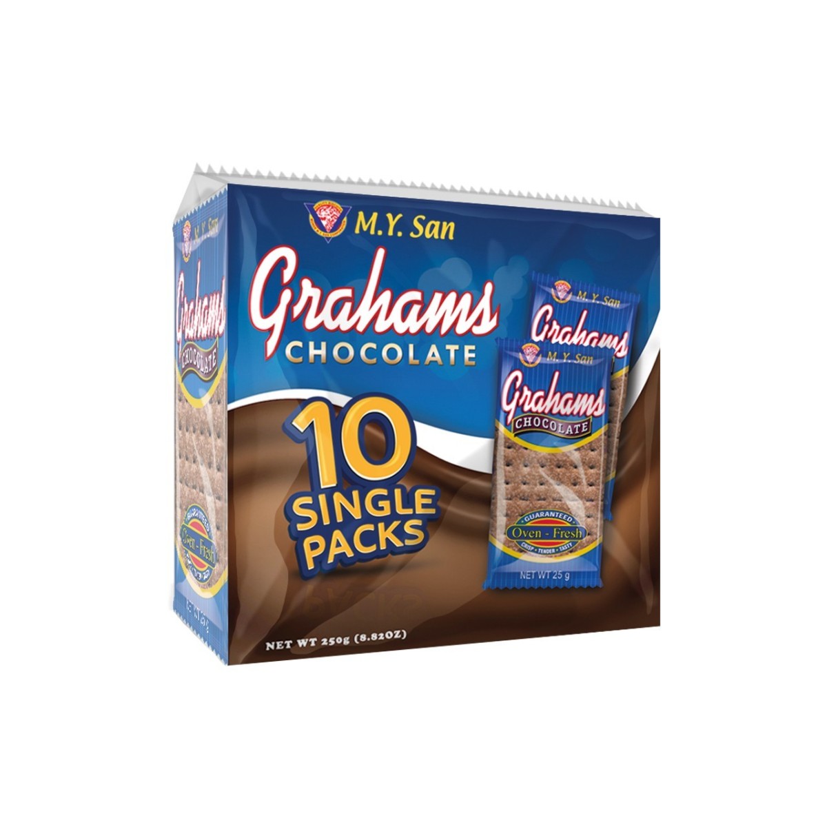 Graham craquelins au chocolat 250gr