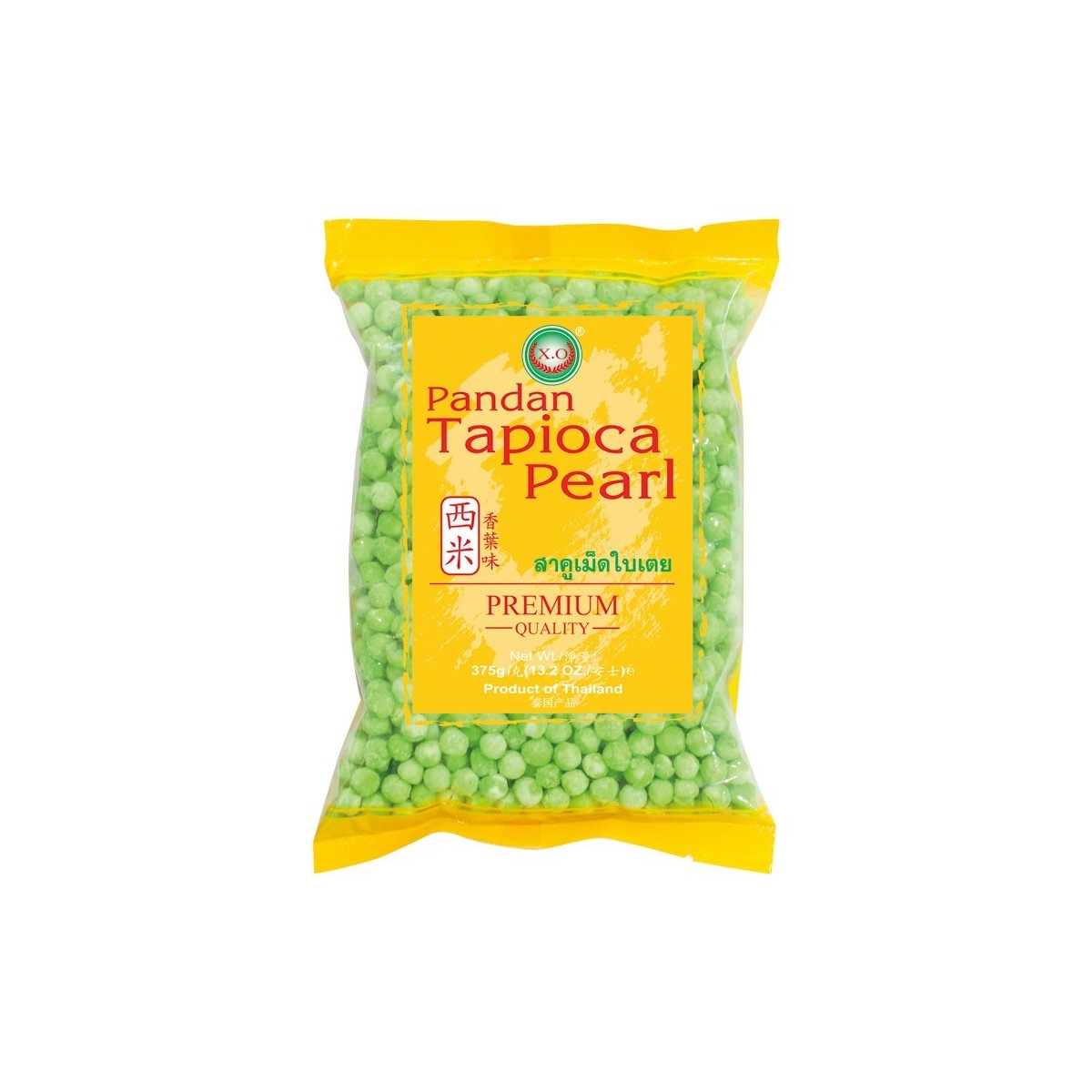XO pandan tapioca parels 375gr