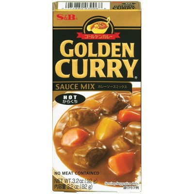 S&B Golden Curry épicé 92gr