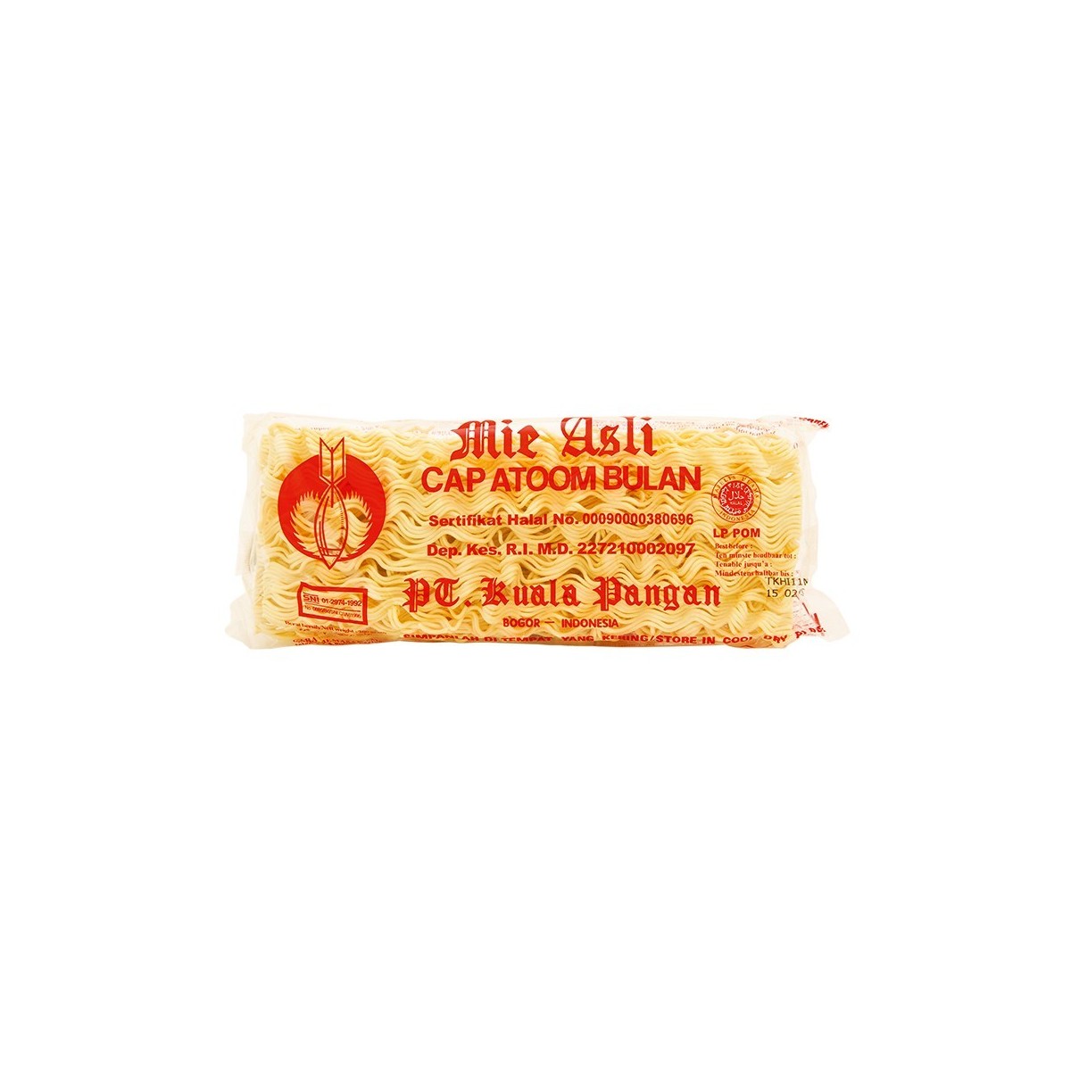 Mie asli cap atoom bulan noodles 200gr
