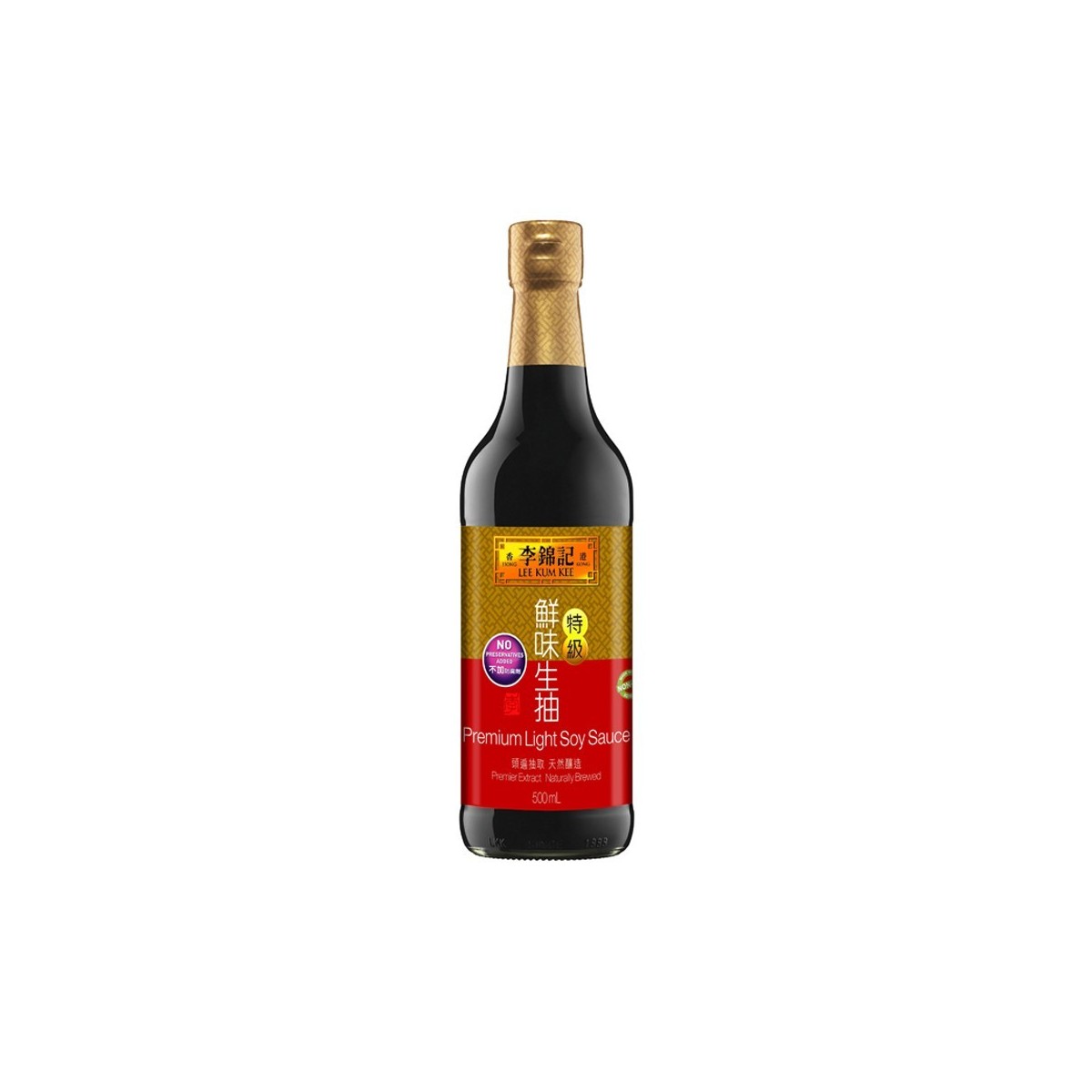 Lee Kum Kee premium light soy sauce 500ml