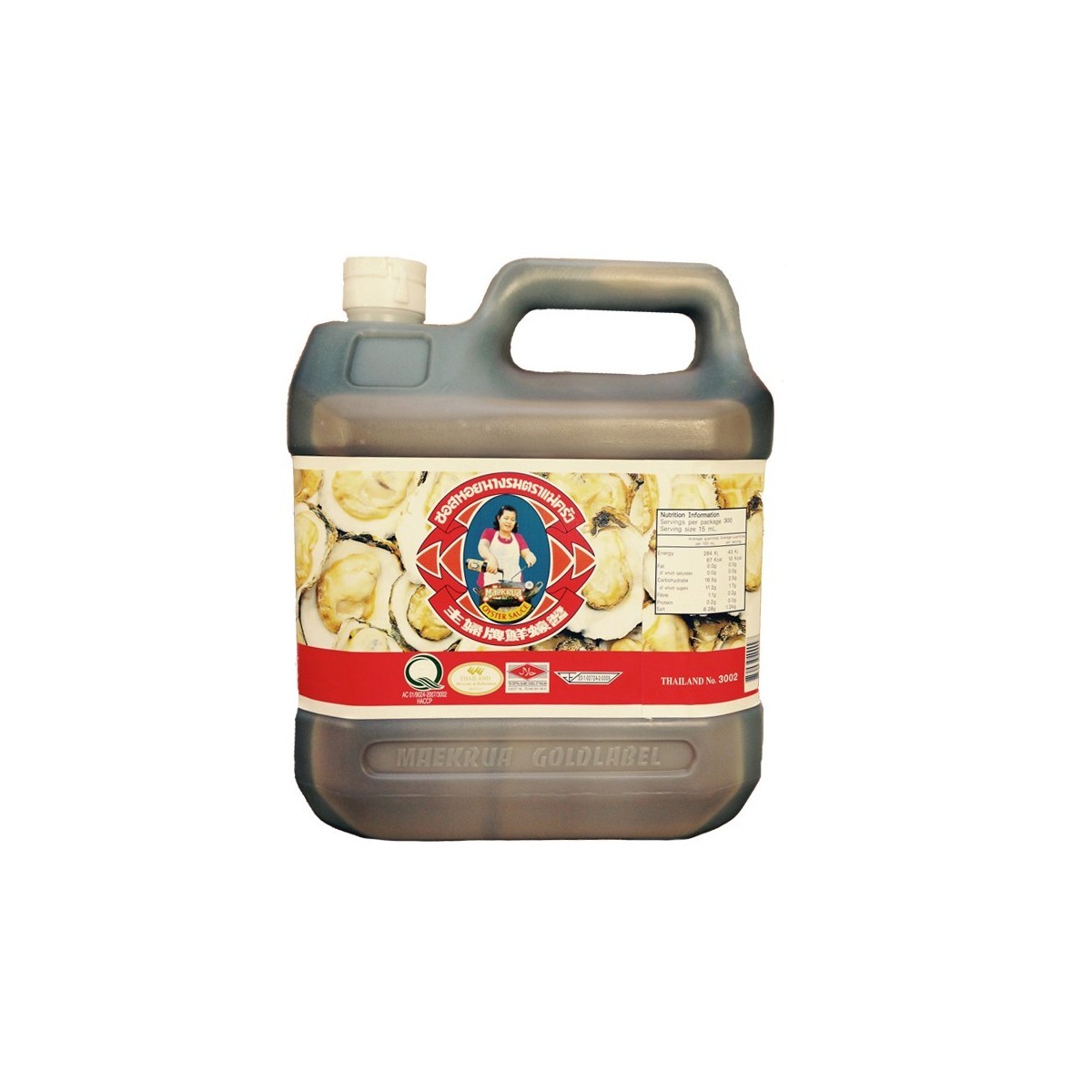 Maekrua oyster sauce 4.5l