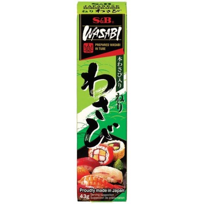 S&B Tube Wasabi Paste 43gr