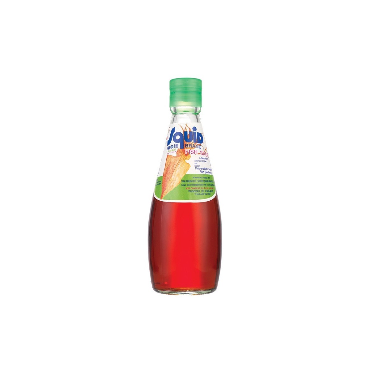 Squid sauce de poisson en bouteille verre 300ml