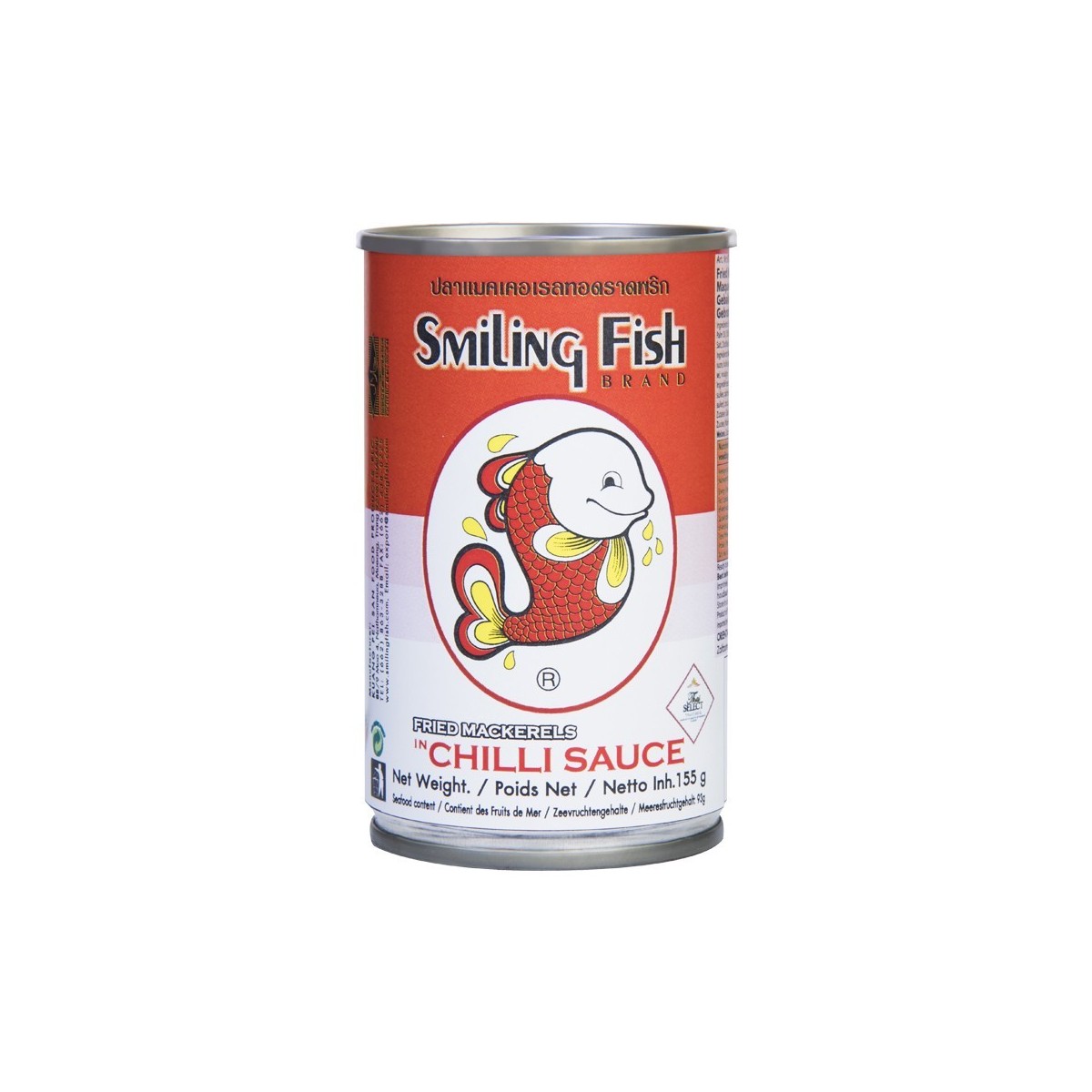 Smiling Fish Gebratene Makrele in Chilisauce 155gr