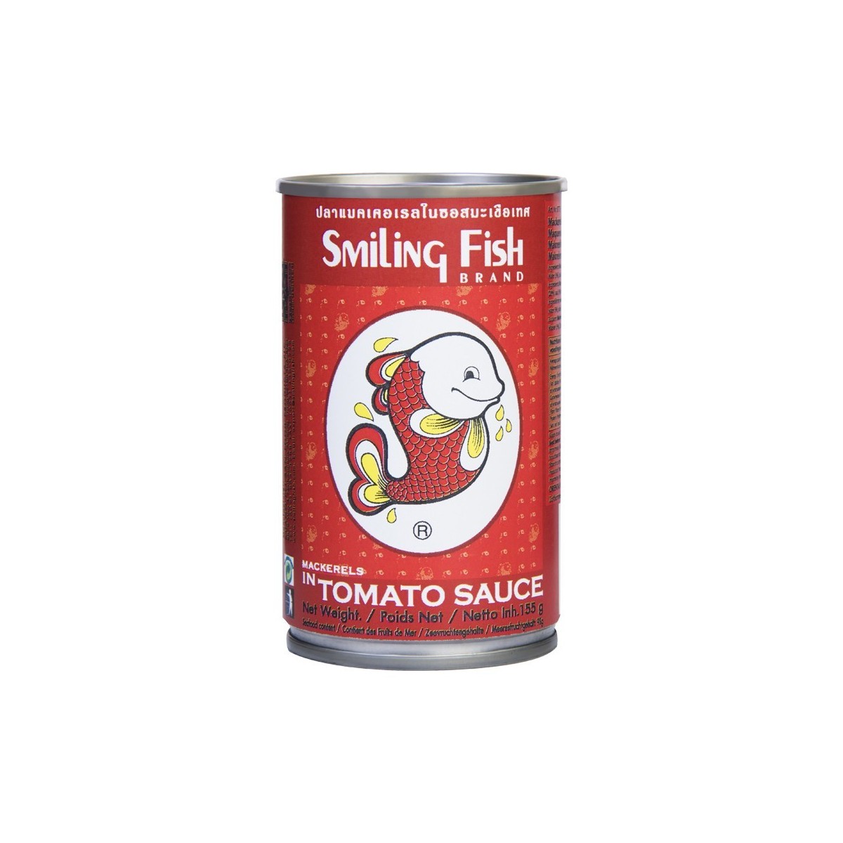 Smiling Fish maquereau à la tomate 155gr