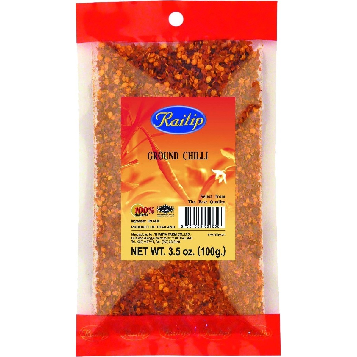 Raitip crushed chili 100gr
