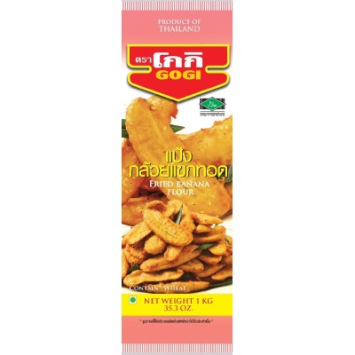 Gogi Bananenmehl für frittierte Bananen 1kg