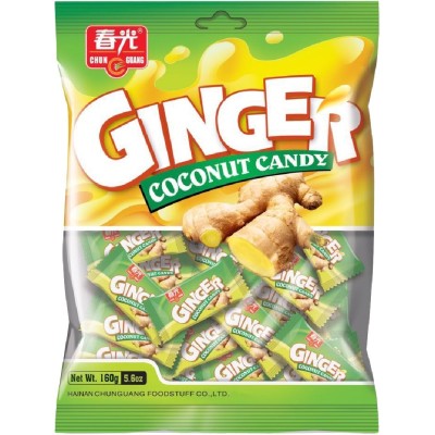 Chun Ingwer-Kokos-Bonbons 160gr