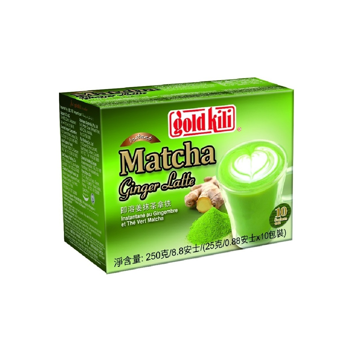 Gold Kili Matcha Ingwer Latte 250gr