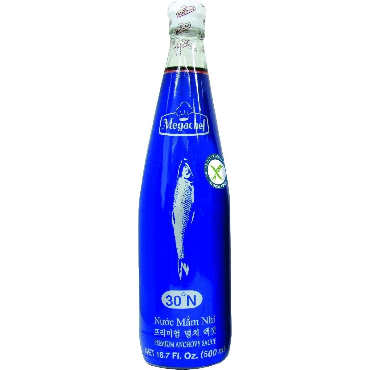Megachef ansjovis vissaus 500ml
