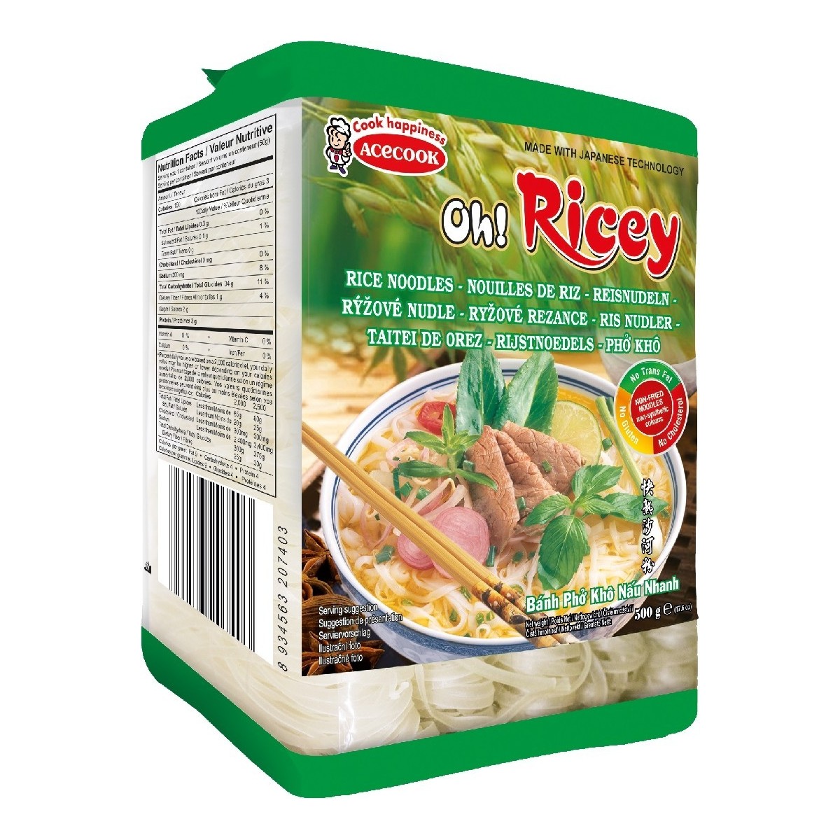 Oh ricey rice noodles 500gr