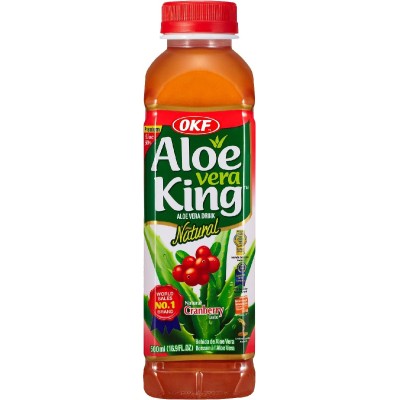 OKF aloe vera drink with cranberries 500ml
