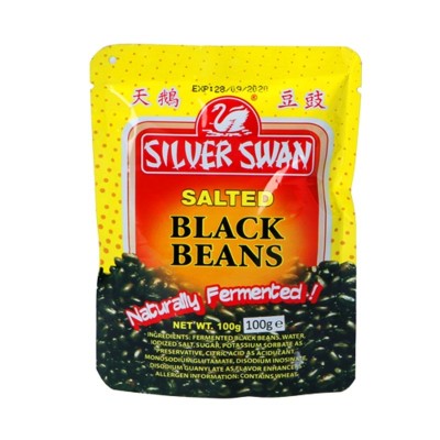 Silver Swan haricots noirs salés 100gr
