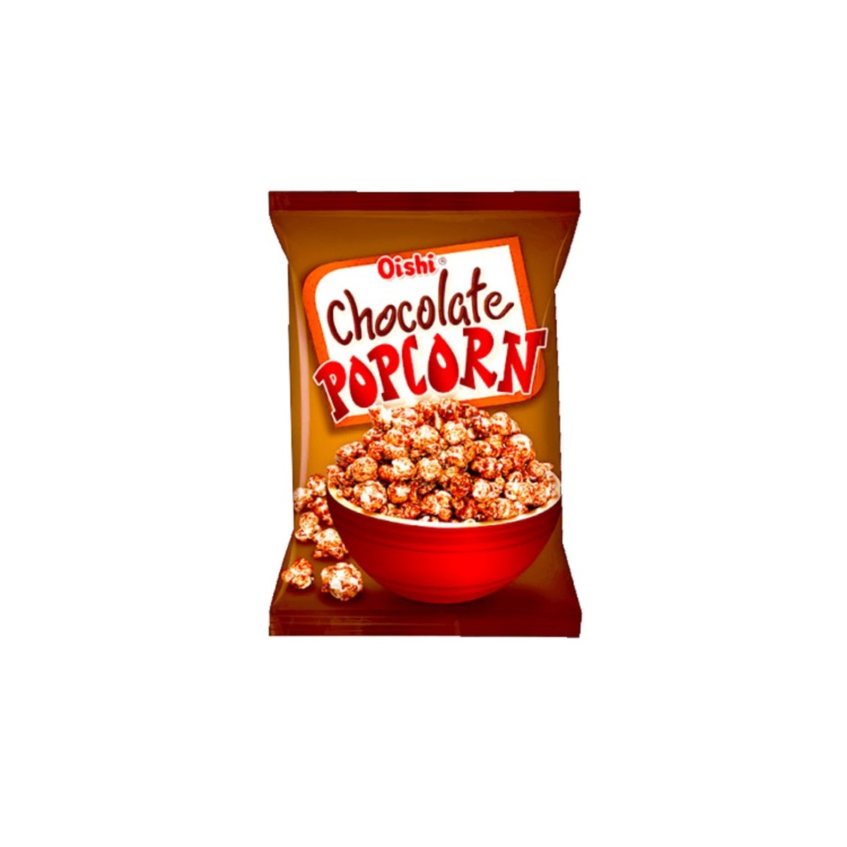 Oishi popcorn with chocolat 60gr