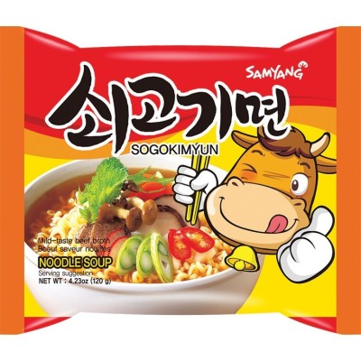 SamYang sogokimyun instant noedelsoep 120gr