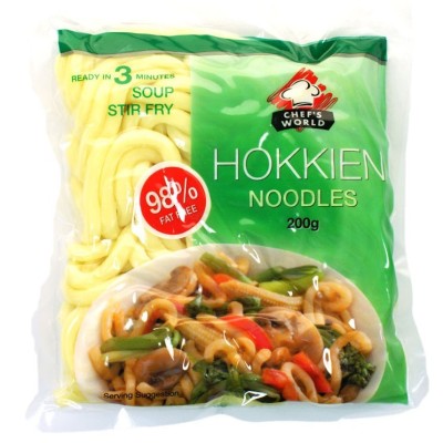 Chefs world nouilles hokkien 200gr