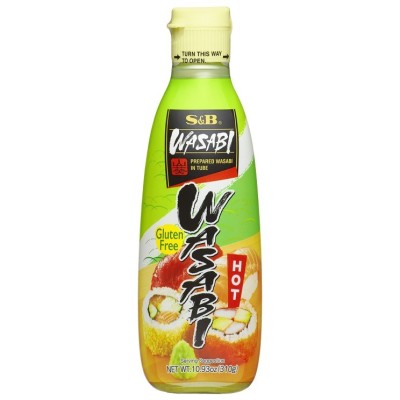S&B würzige glutenfreie Wasabipaste 310gr