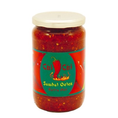 Sambal oelek chi chi extra scharf 375gr