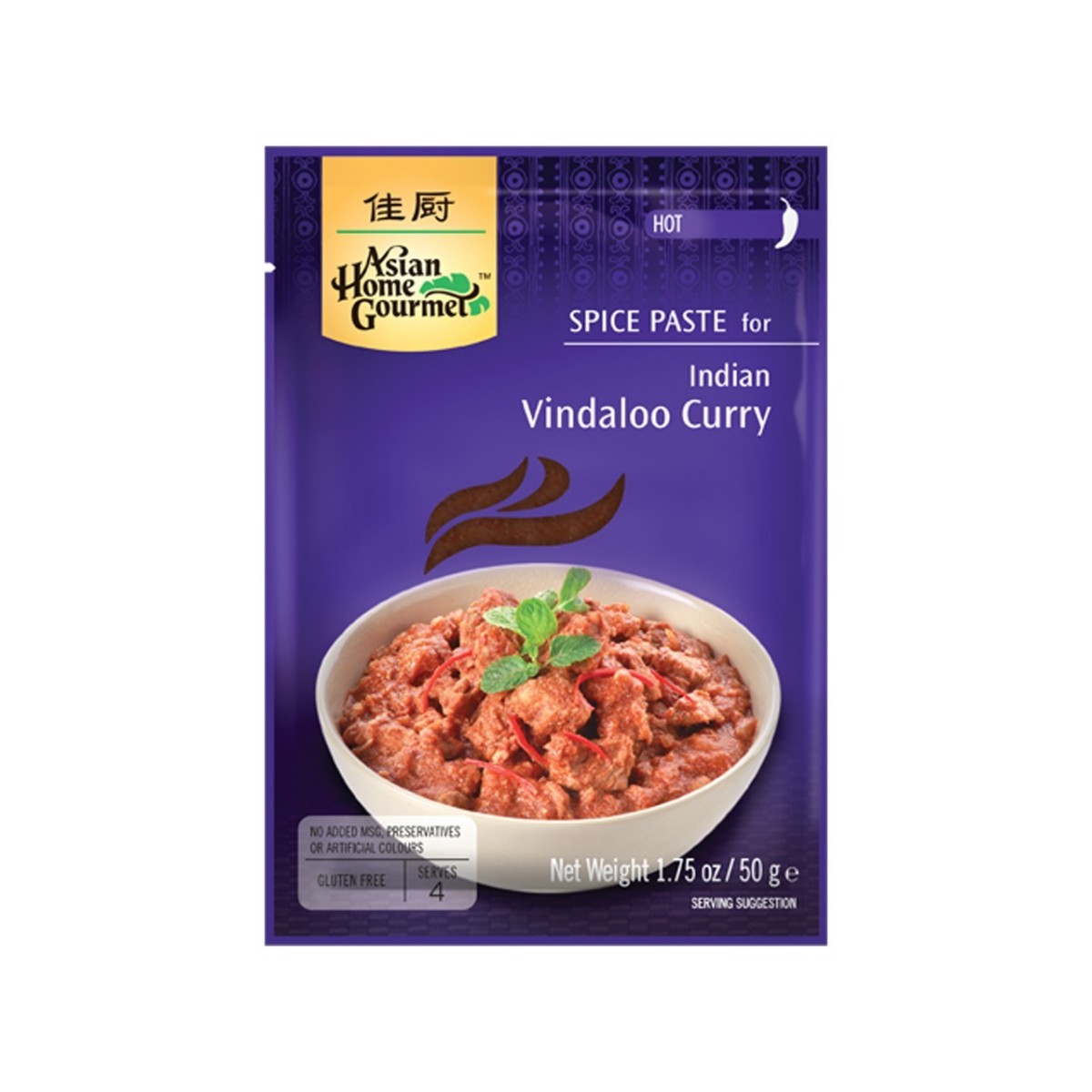 AHG Indian vindalook curry paste 50gr