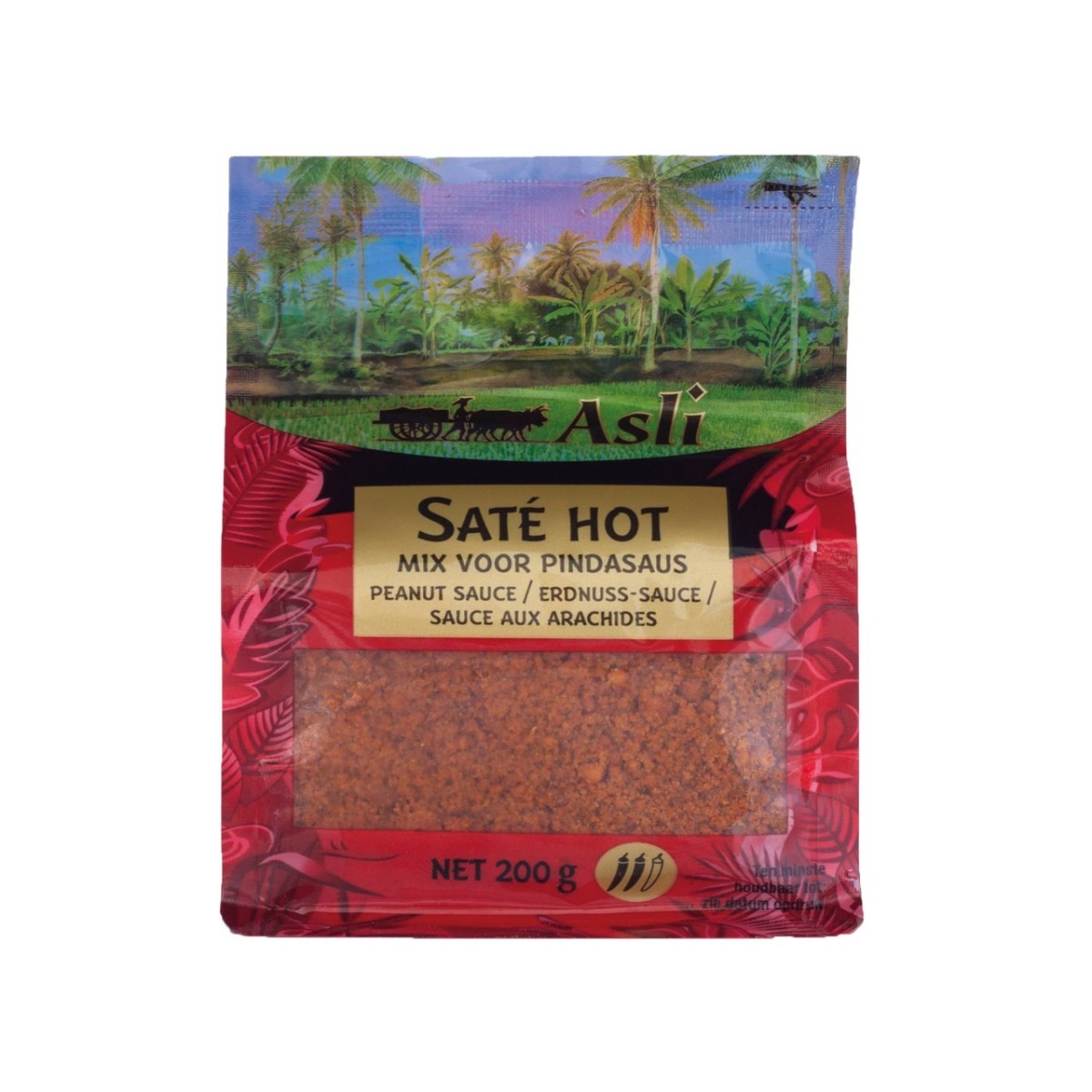 Asli sate pikante pindasaus mix 200gr