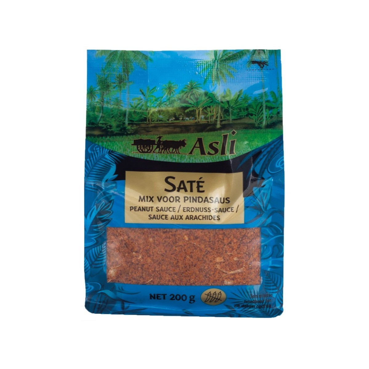 Asli satay mild peanut sauce mix 200gr