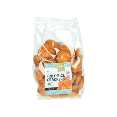 Golden Turtle spicy rice crackers 200gr