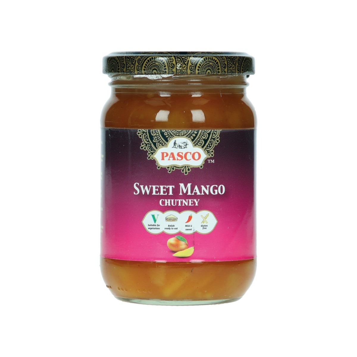 Pasco sweet mango chutney 320gr