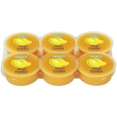Cocon jelly pudding à la mangue 6x80gr