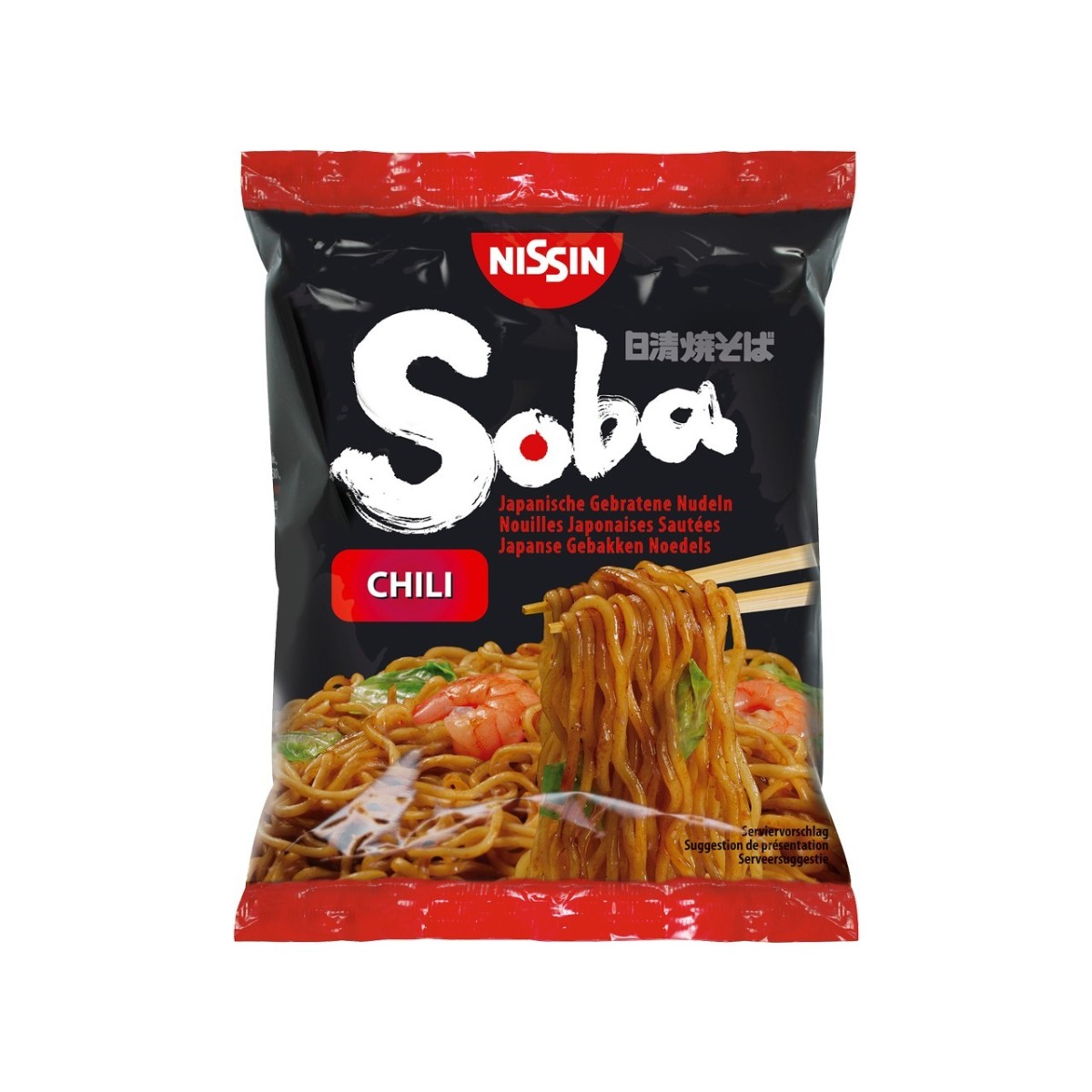 Nissin soba fried noodles with chili 111gr