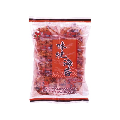 Bin Bin hot seaweed rice crackers 135gr